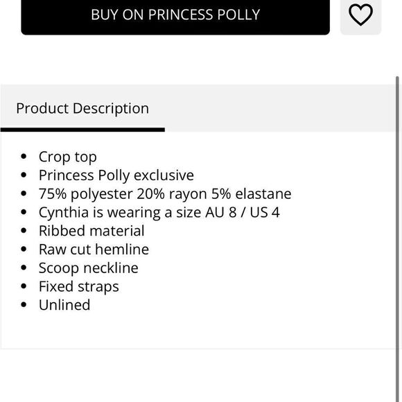 Princess Polly Atlantic Singlet Pink 2 - Picture 2 of 7